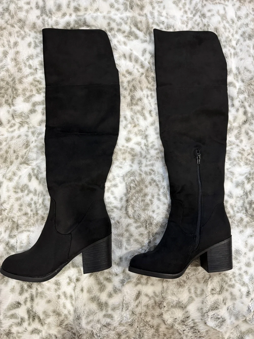 Black Over the Knee Boots